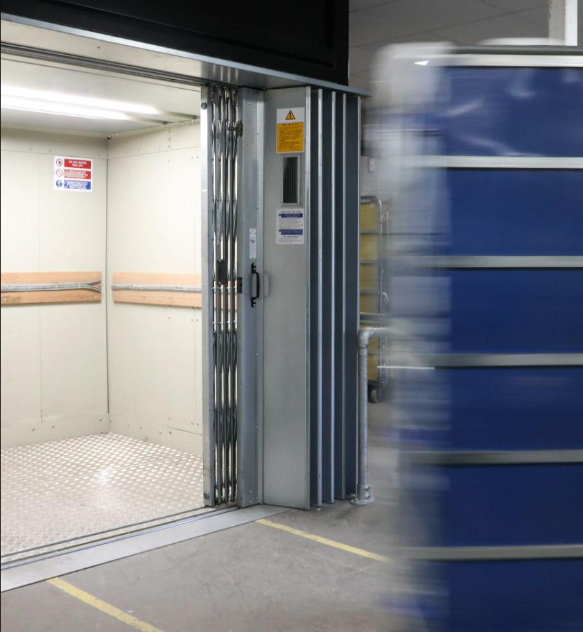 Cage lifts vs goods lifts the choices & differences [BLOG]